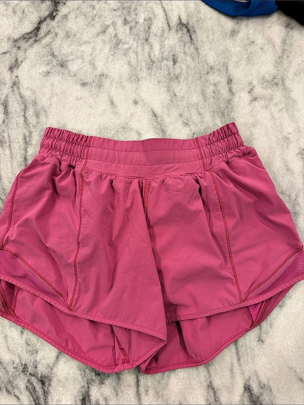 Lululemon Athletic Shorts in Pink Size Large